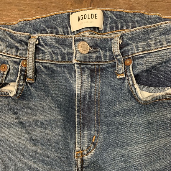 AGOLDE Toni High-Rise Straight Jeans - Picture 3 of 6
